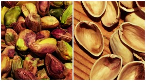 pistachio collage